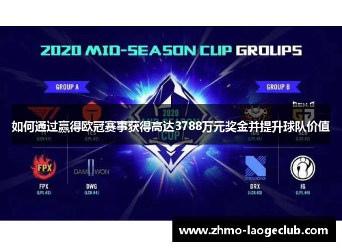 如何通过赢得欧冠赛事获得高达3788万元奖金并提升球队价值
