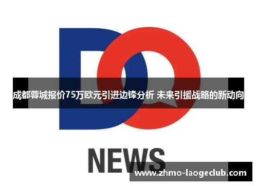 成都蓉城报价75万欧元引进边锋分析 未来引援战略的新动向