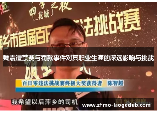 魏震遭禁赛与罚款事件对其职业生涯的深远影响与挑战